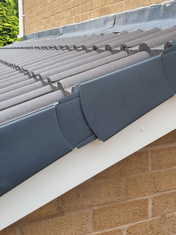 Lead flashing at Wrexham home