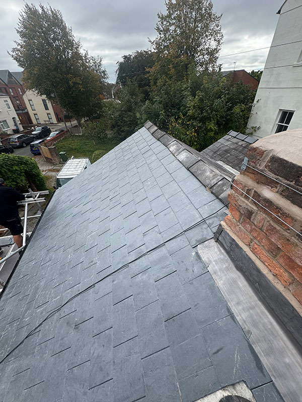 New roof in Wrexham