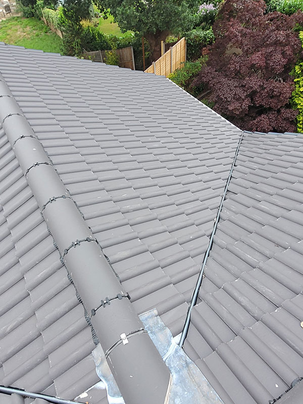 Wrexham house with new roof