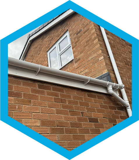 New PVC Gutters